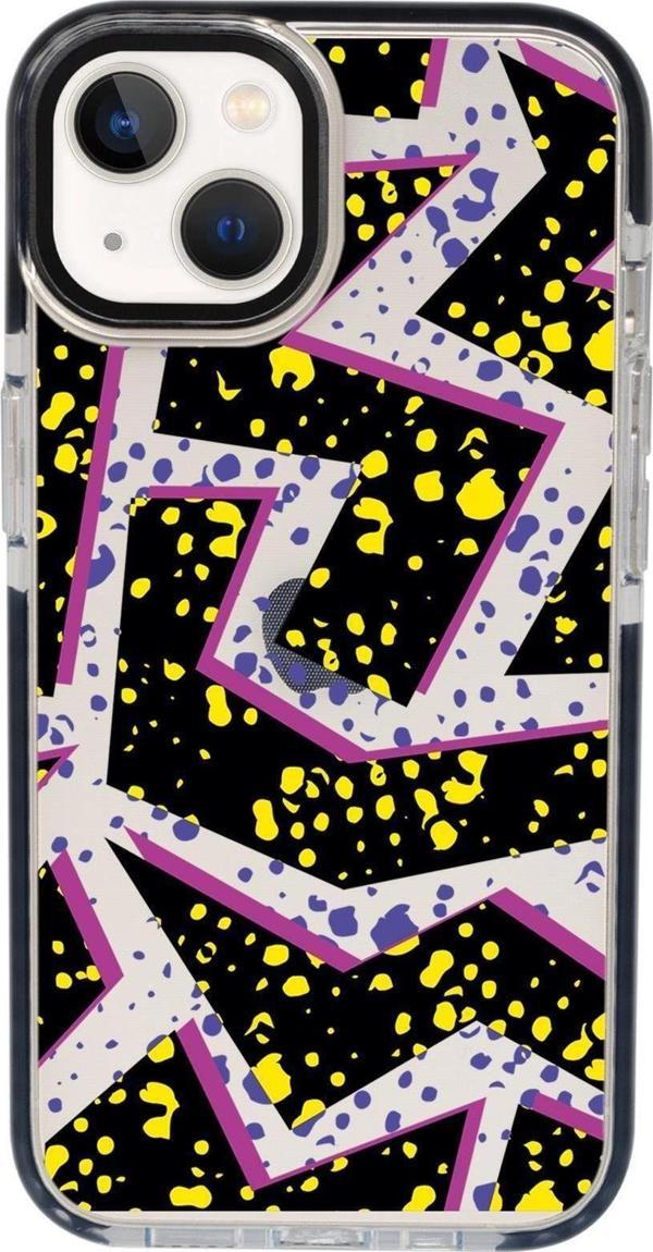 Mooodcase İphone 13 Spotted Lightning Candy Bumper Darbe Emci Silikonlu Telefon Kılıfı - Image 1