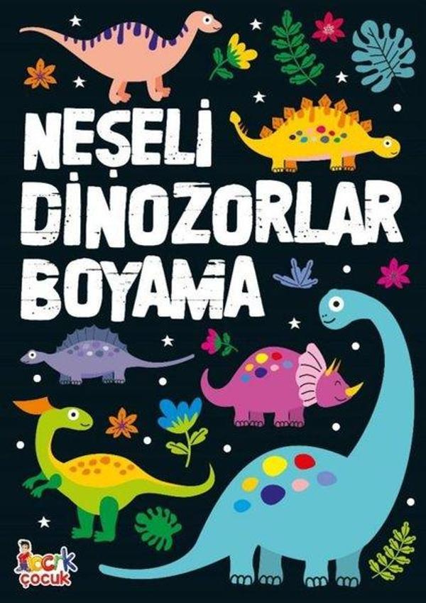 Neşeli Dinozorlar Boyama - Bıcırık Yayınları - Image 1