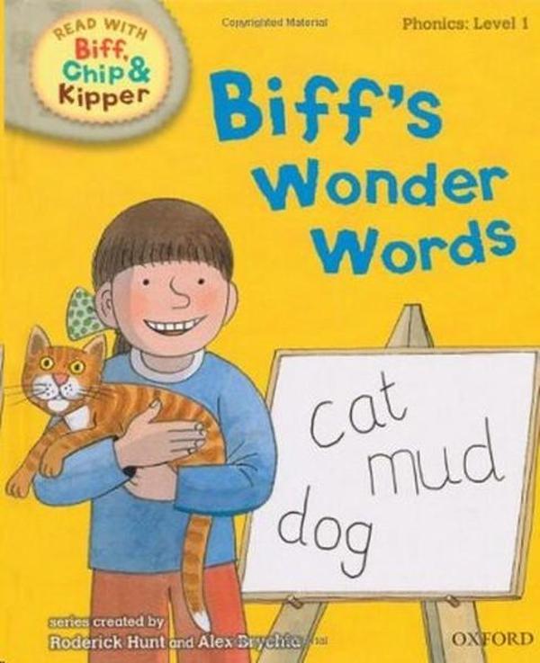 ORT Read With Biff Chip and Kipper PHONICS Level 1 Biff's Wonder Words - OUP - Image 1