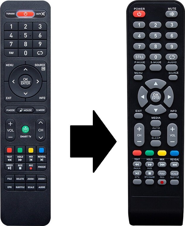 ONVO Android Smart LED TV Kumandası – Eşdeğer - Image 1