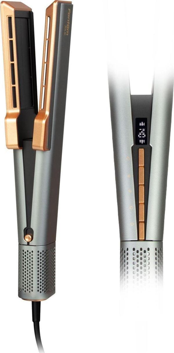 Fantom Jolie Hs1600 Hava Üflemeli Dijital Isı Göstergeli İyon Etkili Saç Düzleştirici Antrasit - Image 1
