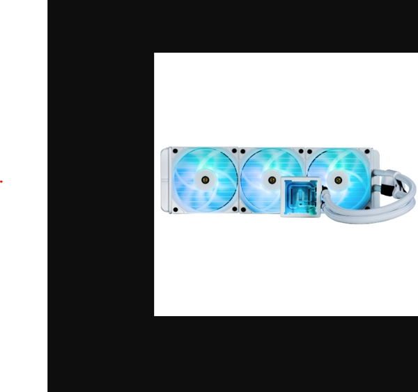 Bıtfenıx Bıtfenıx 360Mm Cube 360 Aıo-360-Ww27A-Rp Argb Sıvı Soğutmalı Am5-1851P İşlemci Fanı Beyaz - Image 1