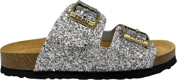 Kadın Terlik 58V8  Frau GLITTER-S Argento - Image 1