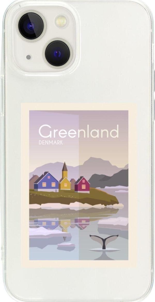 Butikcase İphone 15 Greenland Denmark Şeffaf Telefon Kılıfı - Image 1