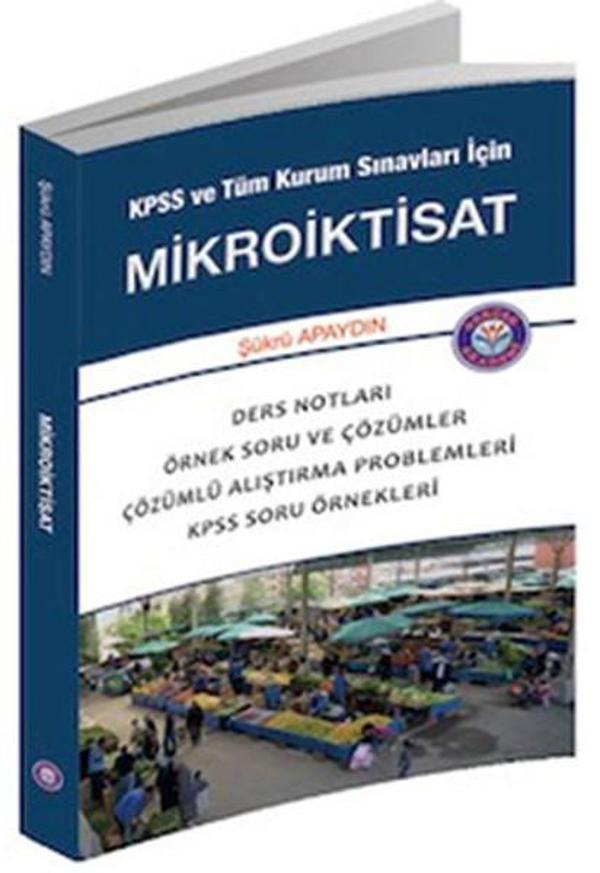 Gerçek Akademi KPSS ve Tüm Kurum Sınavları İçin Mikroiktisat - Gerçek Akademi - Image 1