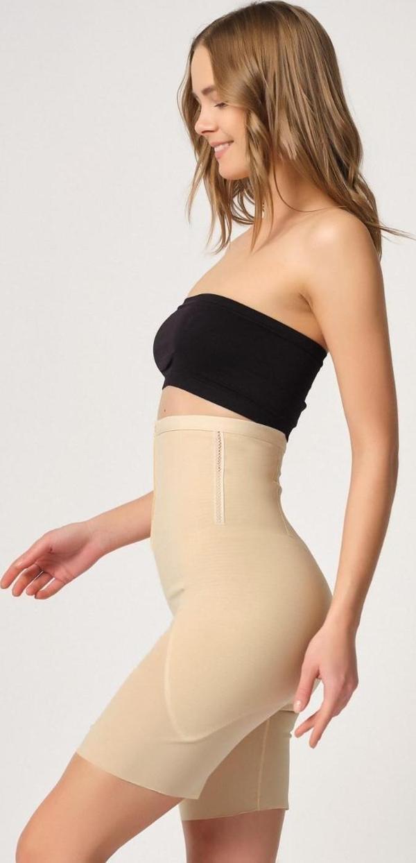 TEN   Ön Agraflı Tül Paçalı Lazer Korse - Image 1