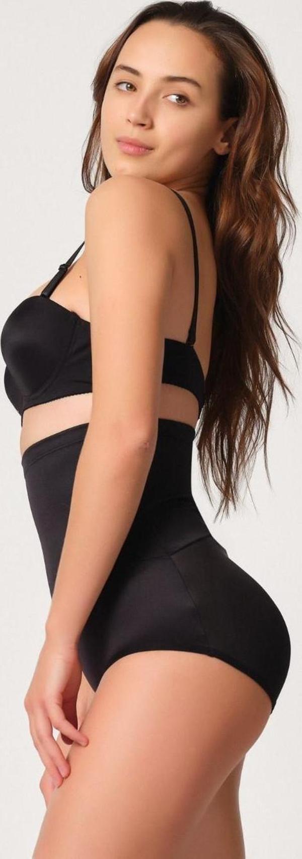 SİYAH   Bel Korseli Pop Up - Image 1