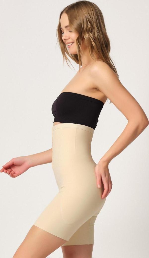 TEN   Yüksek Bel Balen Destekli Agraflı Lazer Korse - Image 1