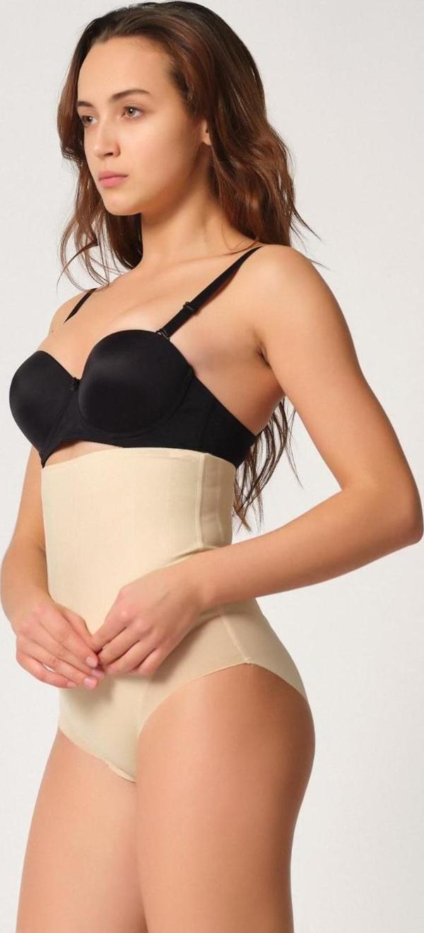 TEN   Tül Karyokalı Slip Lazer Korse - Image 1