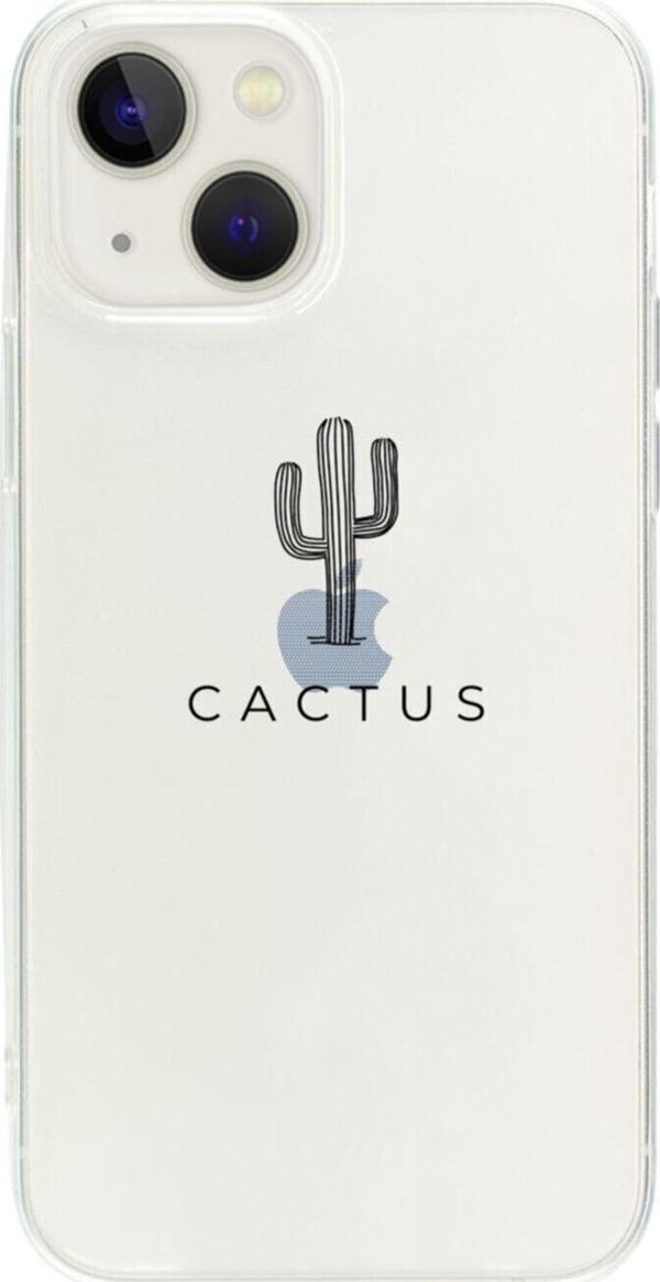Butikcase İphone 15 Cactus Şeffaf Telefon Kılıfı - Image 1