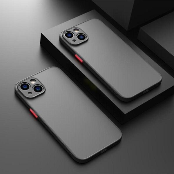 Mooodcase İphone 14 Plus Uyumlu Kamera Korumalı Buzlu Şeffaf Lüx Telefon Kılıfı Mchzr - Image 1