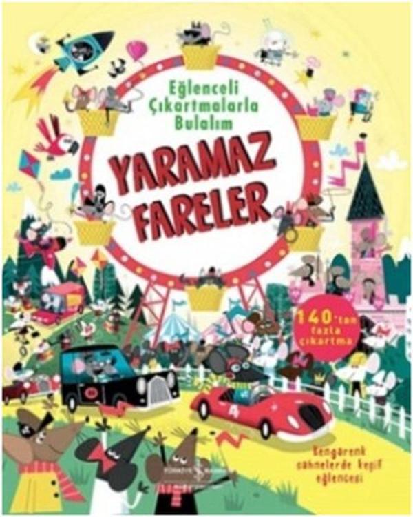 Eğlenceli Çıkartmalarla Bulalım - Yaramaz Fareler - İş Bankası Kültür Yayınları - Image 1