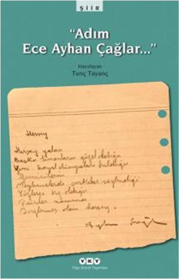 Adım Ece Ayhan Çağlar - Yapı Kredi Yayınları - Image 1