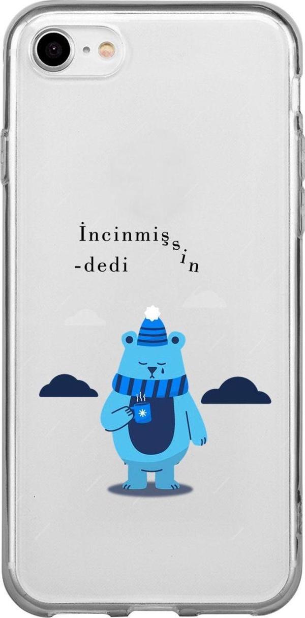 Mooodcase İphone 7 Uyumlu Korumalı Şeffaf Telefon Kılıfı - Image 1