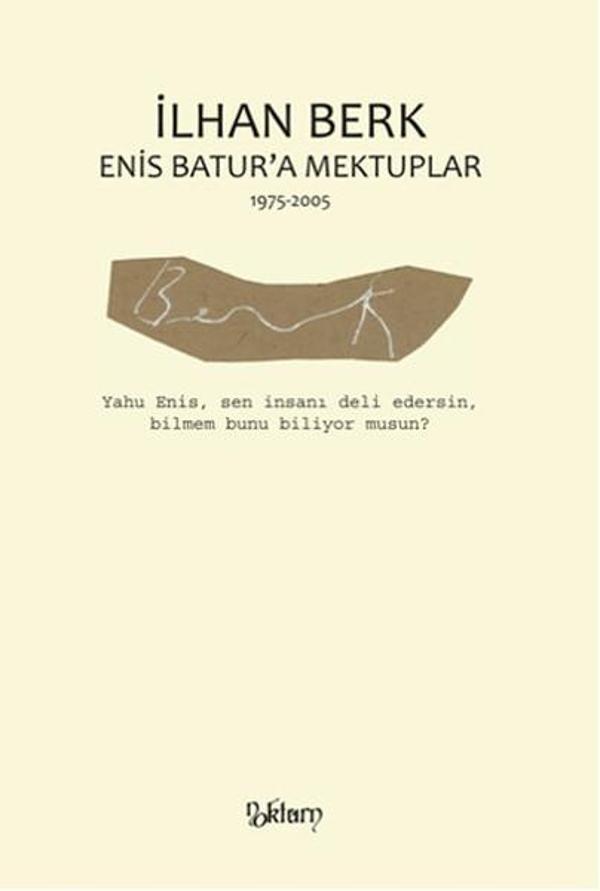 Enis Batur'a Mektuplar - Noktürn Kitapları - Image 1