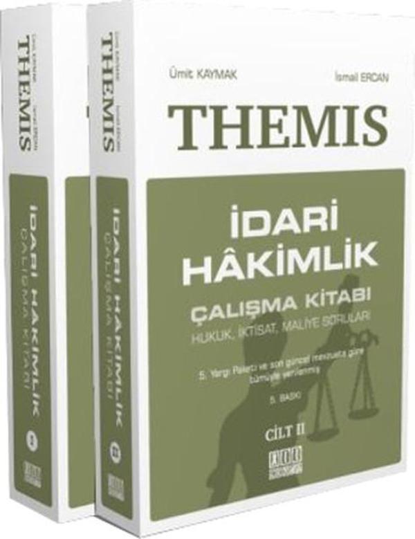 Themis İdari Hakimlik Çalışma Kitabı (2 Cilt Takım) - On İki Levha Yayıncılık - Image 1