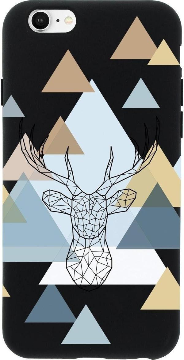 Mooodcase İphone 6S Polygon Deer Premium Silikonlu Telefon Kılıfı - Image 1