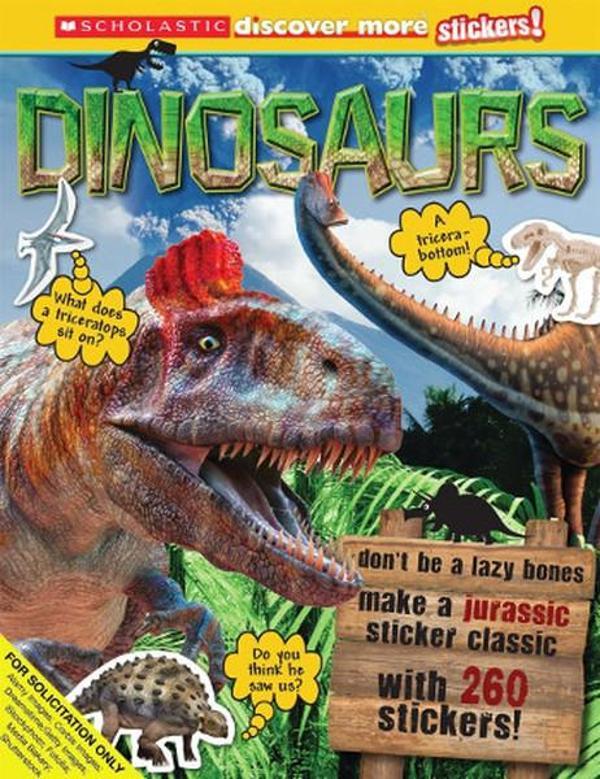 Scholastic Discover More Stickers: Dinosaurs - Scholastic - Image 1