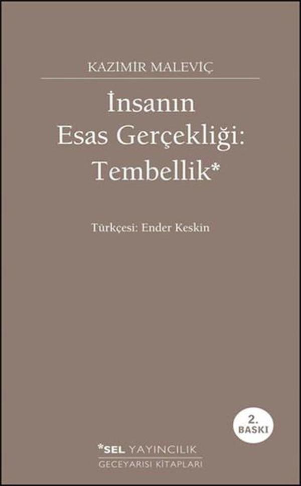 İnsanın Esas Gerçekliği :Tembellik - Sel Yayıncılık - Image 1