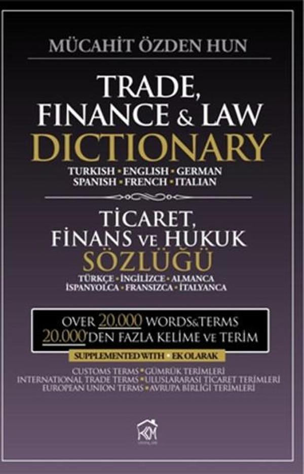 Trade Finance And Law Dictionary - Kurgu Kültür - Image 1