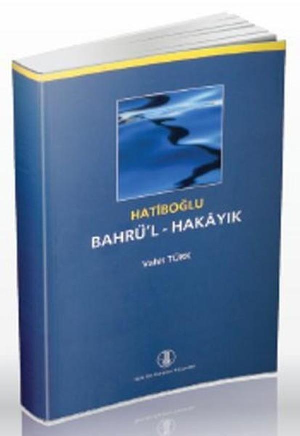 Bahrü'l-Hakayık - Türk Dil Kurumu Yayınları - Image 1