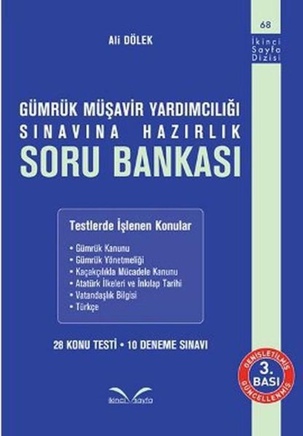 Gümrük Müşavir Yardımcılığı Sınavına Hazırlık Soru Bankası - İkinci Sayfa - Image 1