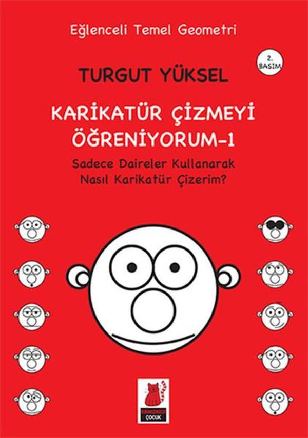 Karikatür Çizmeyi Öğreniyorum - 1 - Kırmızı Kedi Yayınevi - Image 1