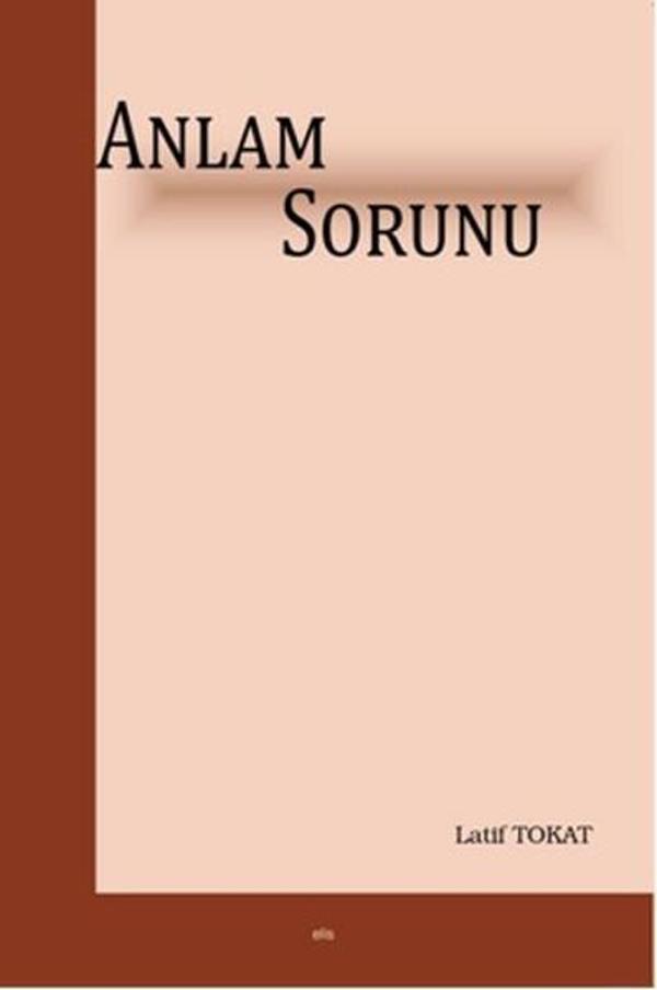 Anlam Sorunu - Elis Yayınları - Image 1