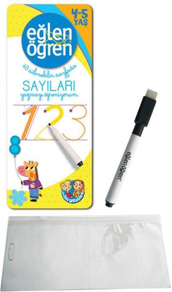 Eğlen Öğren 40 Silinebilir Sayfada - Sayıları Yazmayı Öğreniyorum - Dstil Tasarım - Image 1