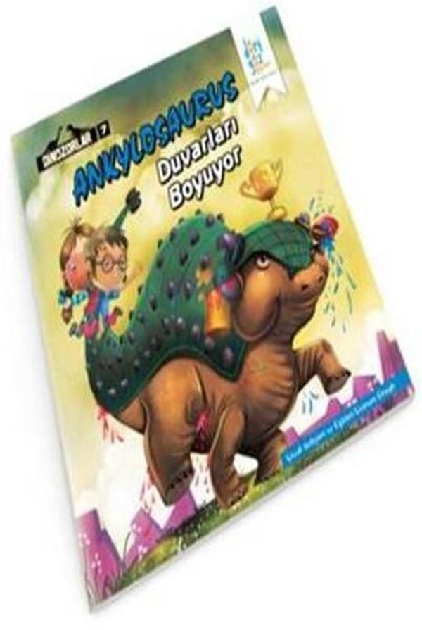 Dinozorlar - Ankylosaurus Duvarları Boyuyor - Dört Göz Yayınları - Image 1