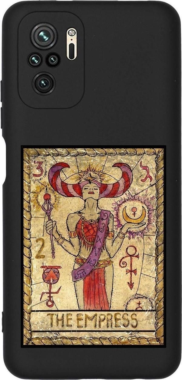 Mooodcase Redmi Note 10S The Empress Desenli Premium Silikonlu Telefon Kılıfı - Image 1