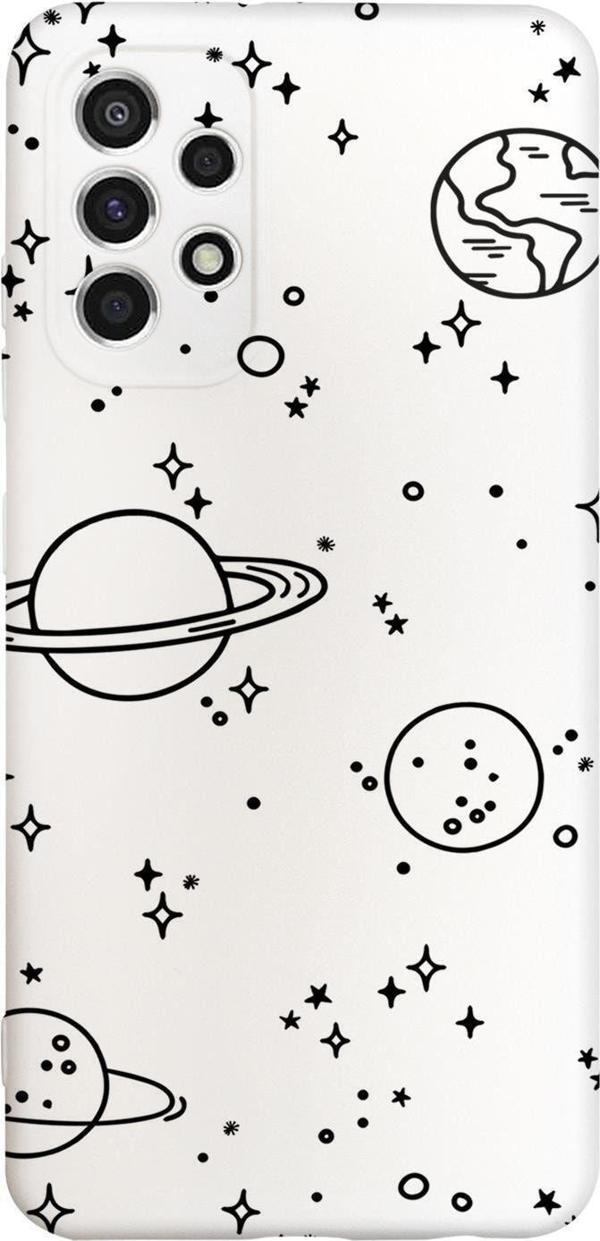 Mooodcase Samsung A23 Uyumlu Galaxy Desenli Premium Silikonlu Lansman Telefon Kılıfı - Image 1