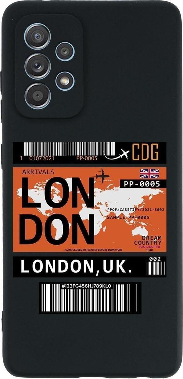 Mooodcase Samsung A32 London Premium Silikonlu Telefon Kılıfı - Image 1