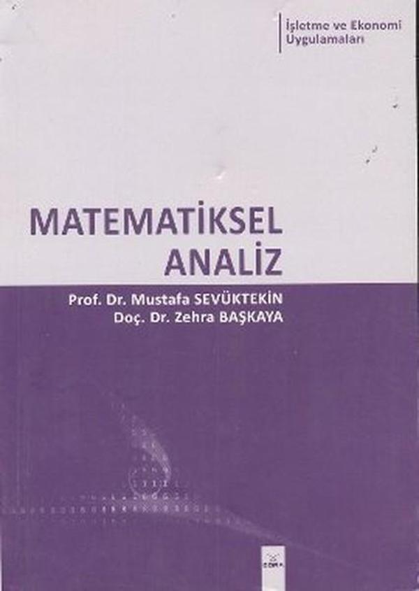 Matematiksel Analiz - Dora Yayıncılık - Image 1