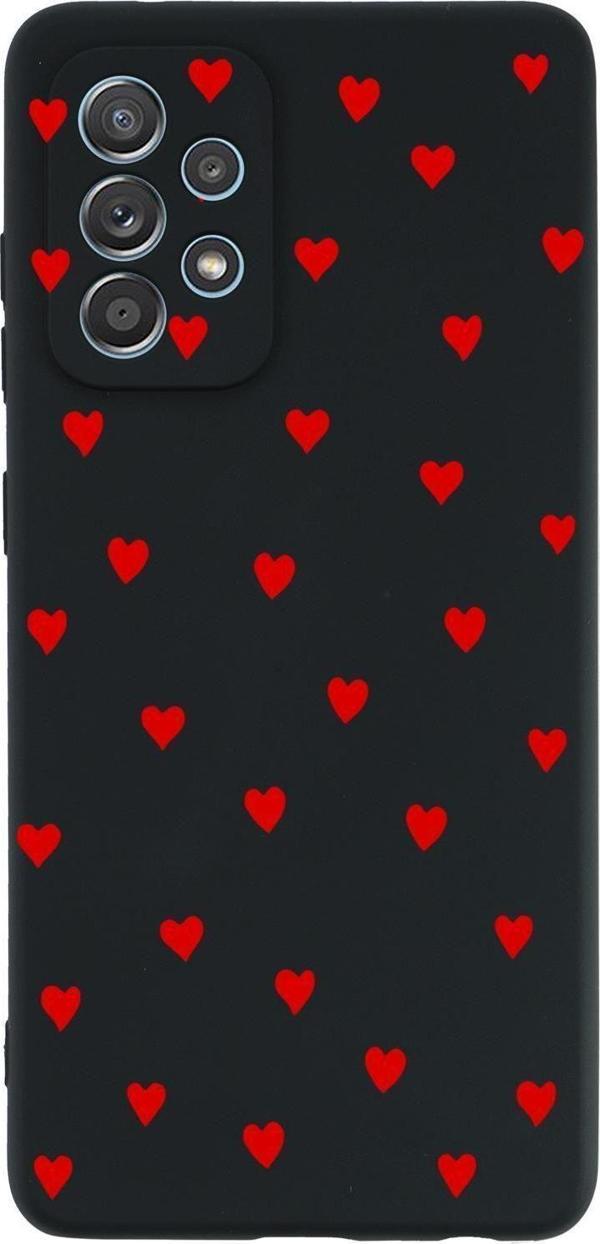 Mooodcase Samsung A32 Uyumlu Sevimli Kalpler Desenli Premium Silikonlu Telefon Kılıfı - Image 1