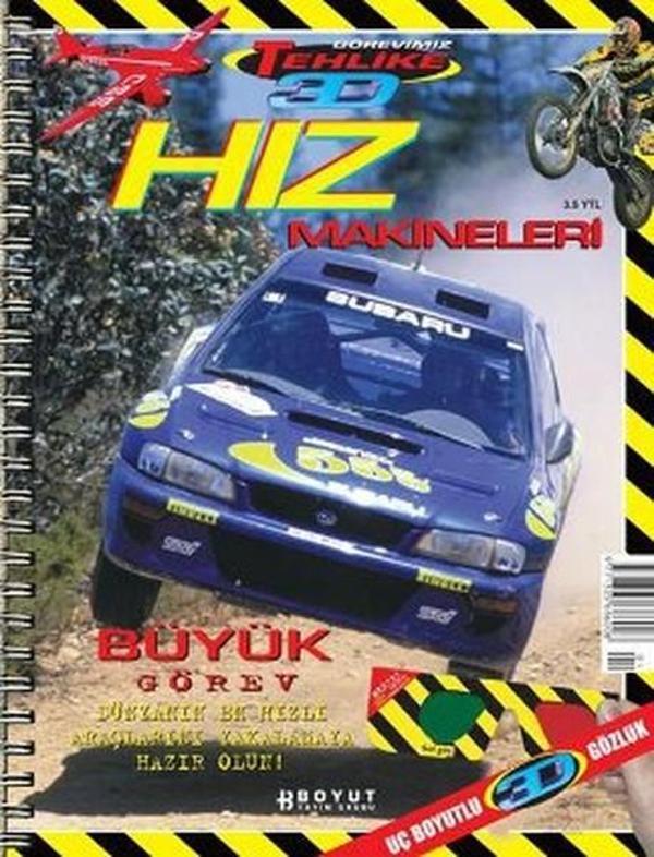 3D Çocuk Dergisi - Hız Makineleri - Boyut Yayın Grubu - Image 1