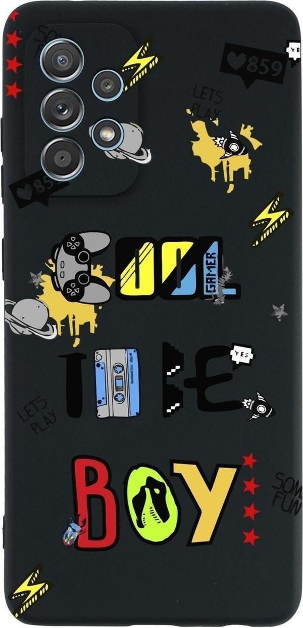 Mooodcase Samsung A32 Cool It Be Boy Premium Silikonlu Telefon Kılıfı - Image 1