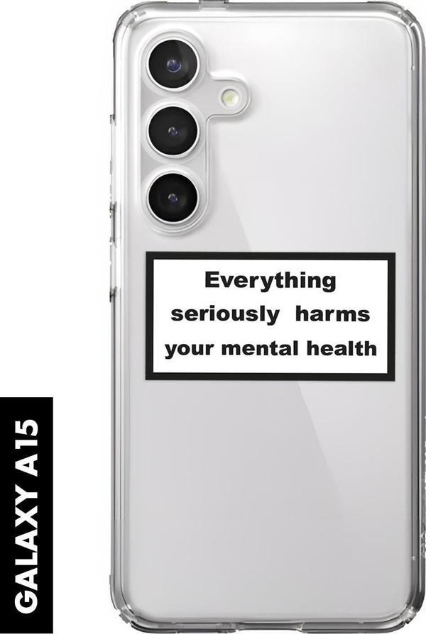 Mooodcase Samsung A25 Uyumlu Everything Desenli Premium Silikonlu Şeffaf Telefon Kılıfı - Image 1