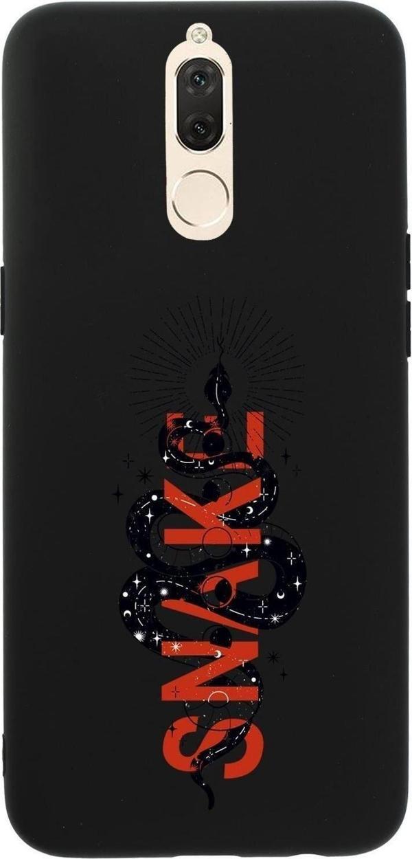 Mooodcase Huawei Mate 10 Lite Snake Premium Silikonlu Telefon Kılıfı - Image 1
