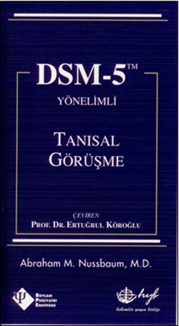 DSM-5  Yönelimli Tanısal Görüşme - HYB Yayıncılık - Image 1