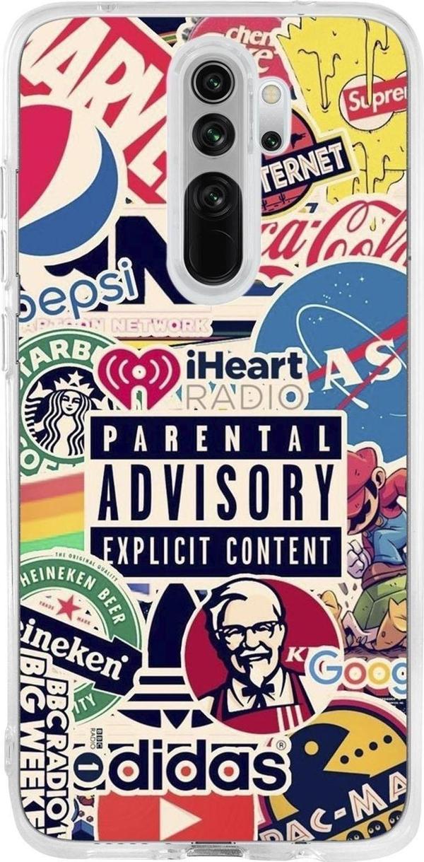 Mooodcase Xiaomi Redmi Note 8 Pro Parental Premium Şeffaf Silikon Kılıf - Image 1
