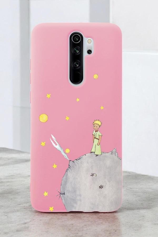 Mooodcase Xiaomi Redmi Note 8 Pro Uyumlu Küçük Prens Desenli Premium Silikonlu Lansman Telefon Kılıfı - Image 1