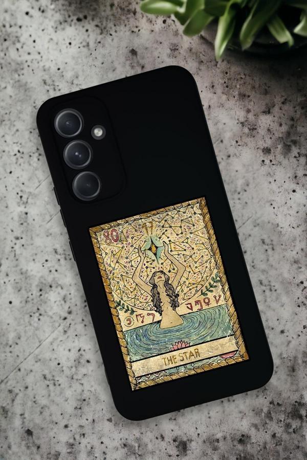 Mooodcase Samsung Galaxy A54 Uyumlu The Star Desenli Premium Silikonlu Lansman Telefon Kılıfı - Image 1