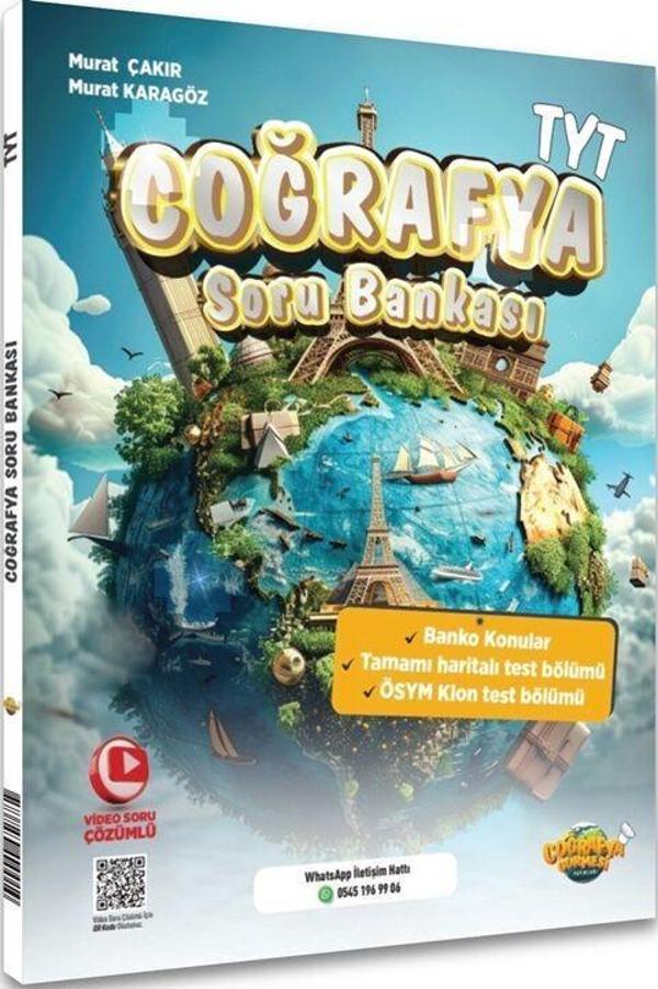 TYT Coğrafya Soru Bankası Coğrafya Gurmesi Yayınları - Coğrafya Gürmesi - Image 1