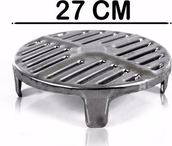 27cm Ayaklı Uyuyan Soba Kuzine Kova Izgarası - Image 1