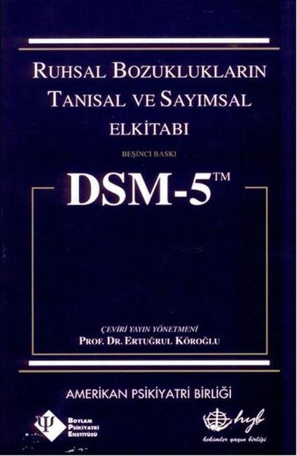 Dsm - 5 Ruhsal Bozuklukların Tanısal ve Sayımsal Elkitabı - HYB Yayıncılık - Image 1