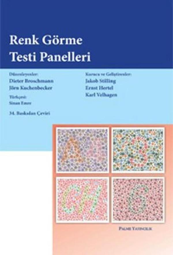 Renk Görme Testi Panelleri - Palme Yayınları - Image 1