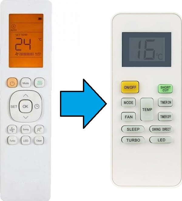 Bosch Klima Kumandası-Resimde Sağdaki Gönderilir - Image 1