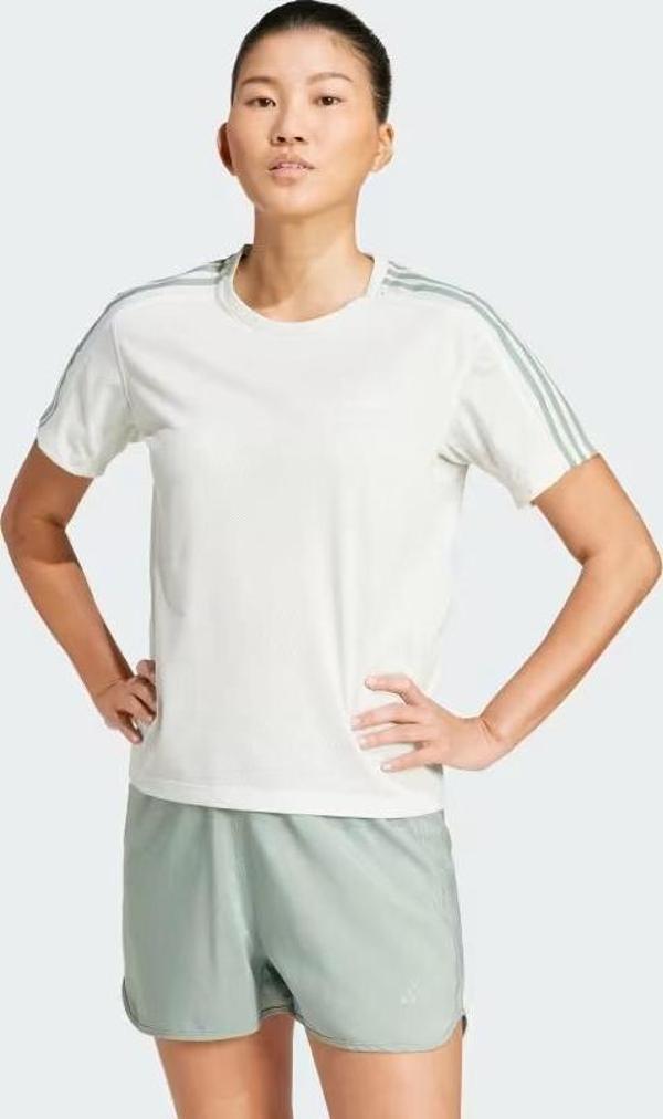 Adidas Own The Run 3S Tee Kadın T-shirt JP0829 - Image 1
