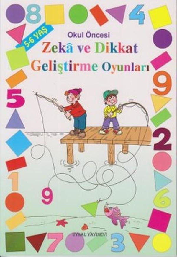 Zeka ve Dikkat Geliştirme Oyunları 5-6 Yaş - Uysal Yayınevi - Image 1